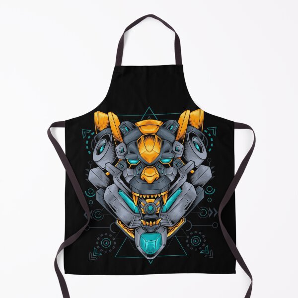 Item preview, Artistic Panther Mecha Head Cyberpunk  Geometry designed and sold by Froyd Wess.