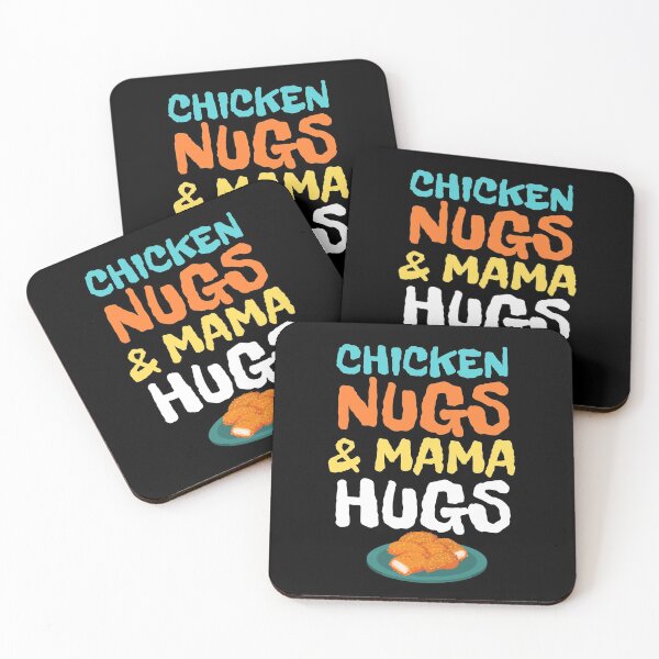Item preview, Chicken nugs and mama hugs designed and sold by Str8like dattshirts.