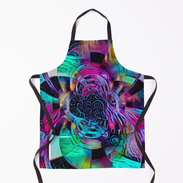 Item preview, Colorful abstract fractal designed and sold by rolffimages.