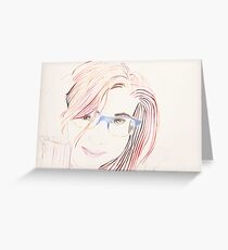 Self Portrait Greeting Card
