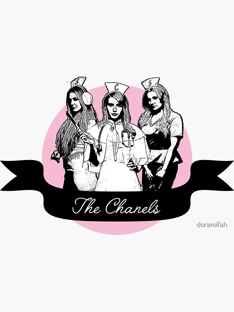 The Chanels Sticker for Sale by doremifah