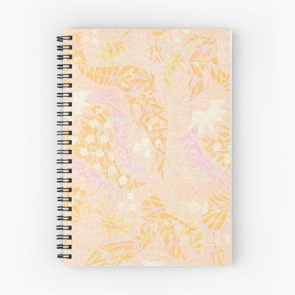 Item preview, Peach floral designed and sold by redstitchlab.