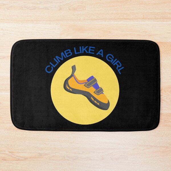 Item preview, Climb Like A Girl Quote Extreme Sport designed and sold by mirzadesign.