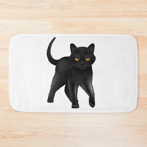 Item preview,  Black Realistic Cat designed and sold by Ismail-design.