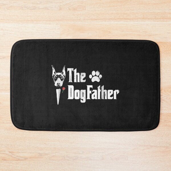 Item preview, Mens The Dogfather Doberman pinscher Dog Dad Tshirt Father's Day designed and sold by kerricqkat.