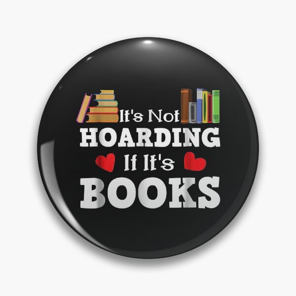 Item preview, It's Not Hoarding If It's Books Reading Book Lover designed and sold by adrianajaue.