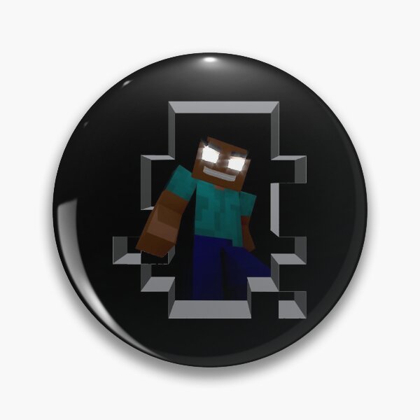 Item preview, Herobrine minecrafter  designed and sold by BartholRhyat.