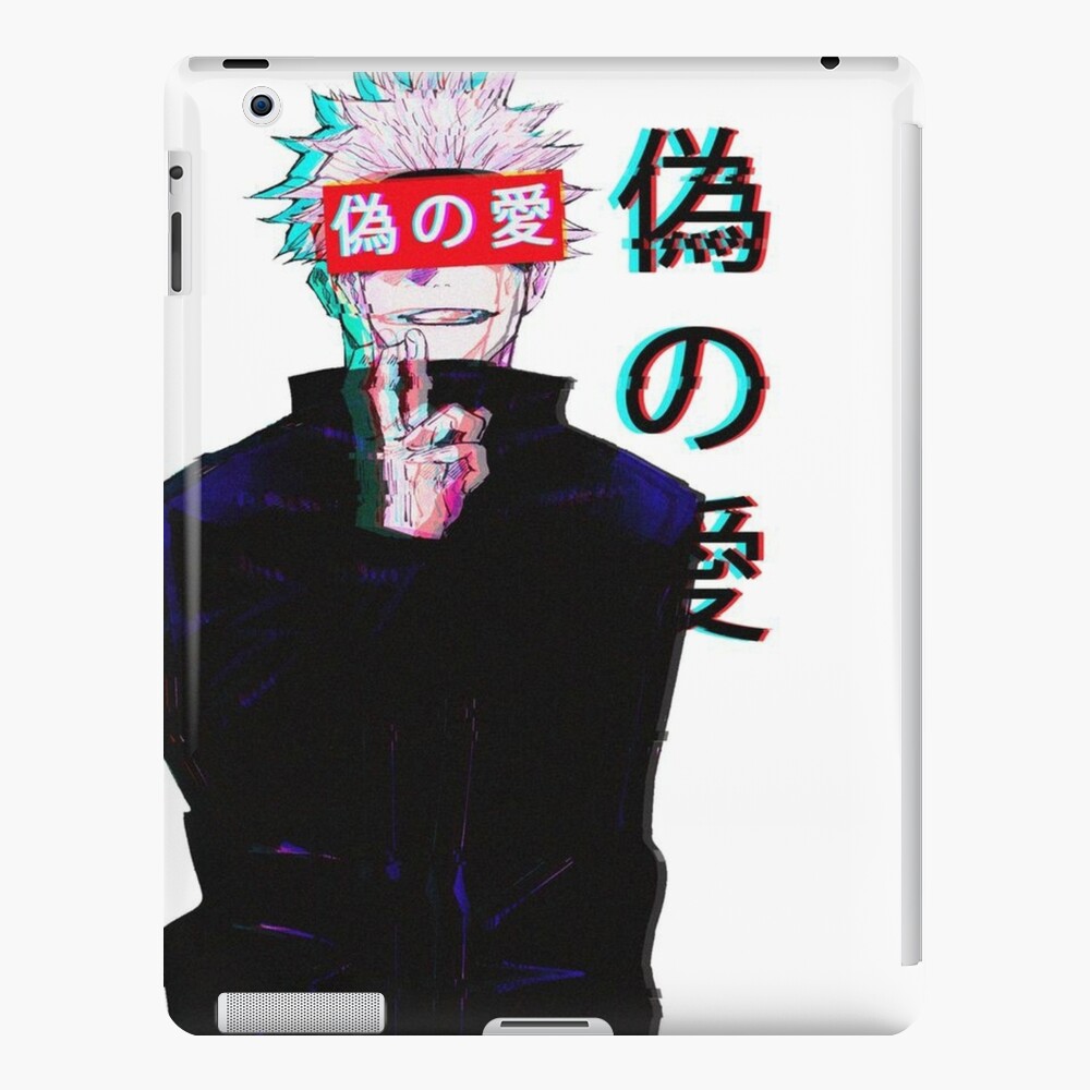 Satoru Gojou Satoru Gojo Jujutsu Kaisen Anime Ipad Case And Skin By