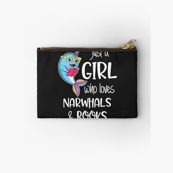 Item preview, Just A Girl Who Loves Narwhals & Books Women Book Lovers designed and sold by adrianajaue.