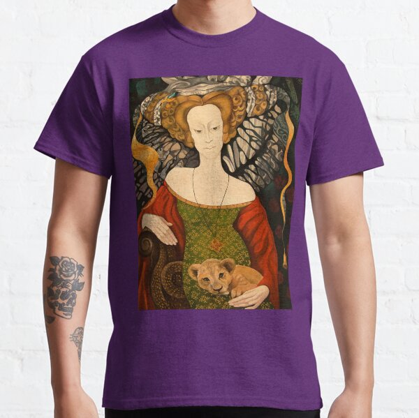 The Lady and the Cat Classic T-Shirt