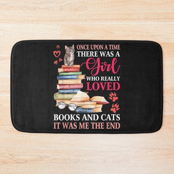 Item preview, Once Upon A Time There Was A Girl Loved Books & Cats TShirt designed and sold by adrianajaue.