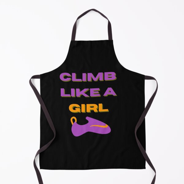 Item preview, Climb Like A Girl Quote Extreme Sport designed and sold by mirzadesign.