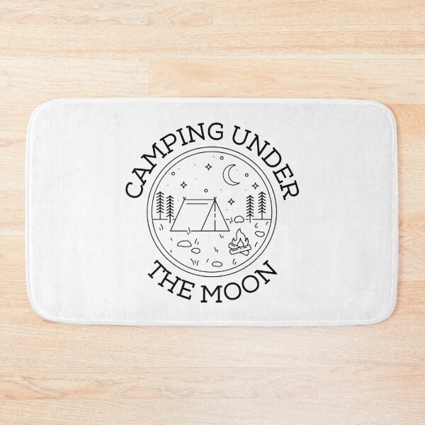 Item preview, Camping Under The Moon designed and sold by kindtoearth.