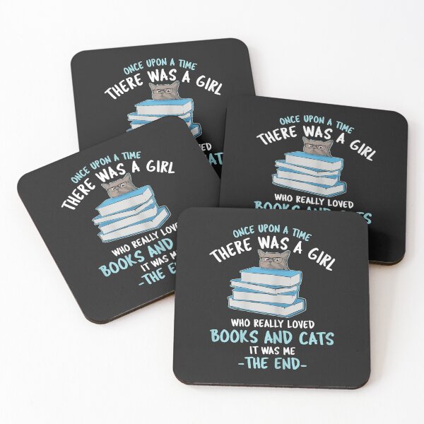 Item preview, Once upon a time there was a girl who loved cats and books designed and sold by adrianajaue.