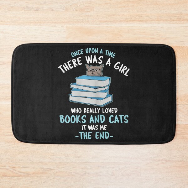 Item preview, Once upon a time there was a girl who loved cats and books designed and sold by adrianajaue.