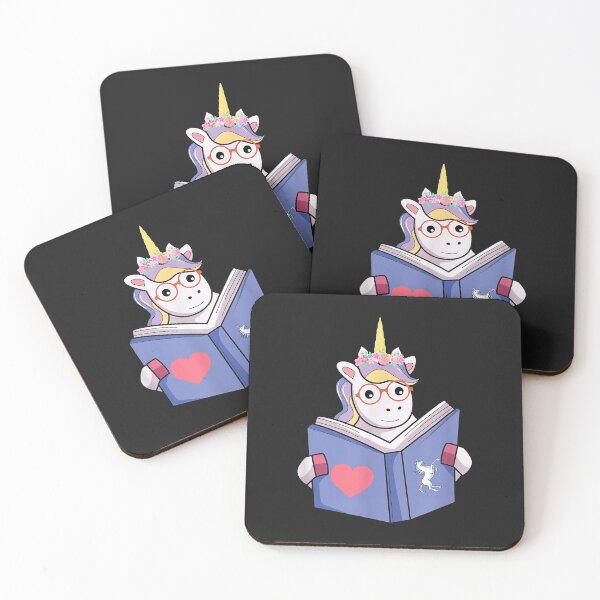 Item preview, Reading Library Unicorn Read Books Lover Reader Gift designed and sold by adrianajaue.