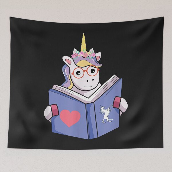 Item preview, Reading Library Unicorn Read Books Lover Reader Gift designed and sold by adrianajaue.
