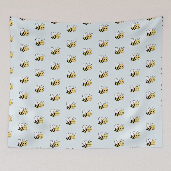 Item preview, Bee flying cartoon drawing designed and sold by happypapertime.