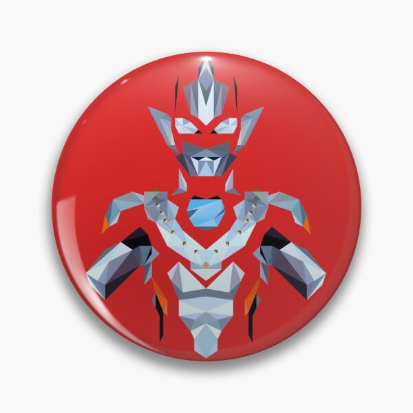 Artikelvorschau, Ultraman Z (Beta Smash) Low Poly Art entworfen und verkauft von mattzwug-draws.