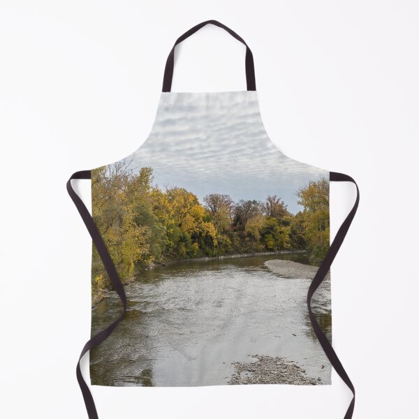Item preview, Silver River Flow - Autumn at the Humber River in Toronto Ontario Canada designed and sold by Georgia Mizuleva.