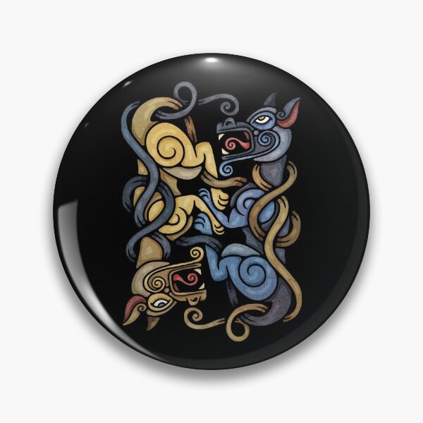 Item preview, Viking wolves designed and sold by atelier-vladi.