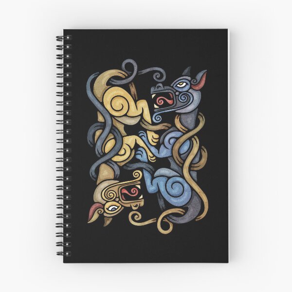 Item preview, Viking wolves designed and sold by atelier-vladi.