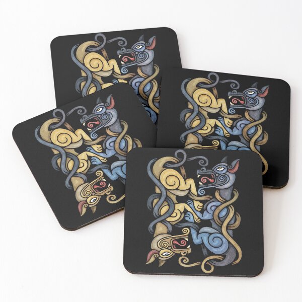 Item preview, Viking wolves designed and sold by atelier-vladi.