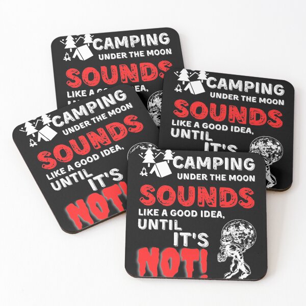 Item preview, Camping Under the Moon With Werewolves designed and sold by Supermundane.