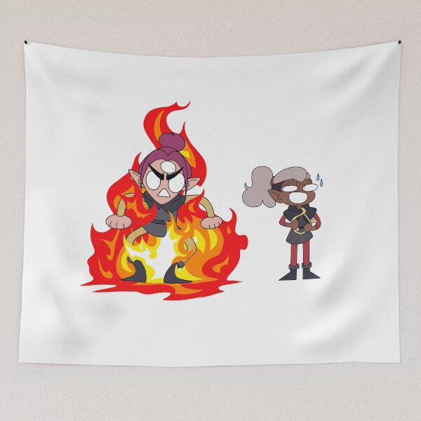 Item preview, skara and boscha on fire designed and sold by Jellybeancreate.