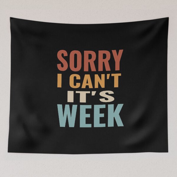 Item preview, Vintage Sorry I Can't It's Week Funny Shark Gift T-Shirt designed and sold by AMZBlacKStore.