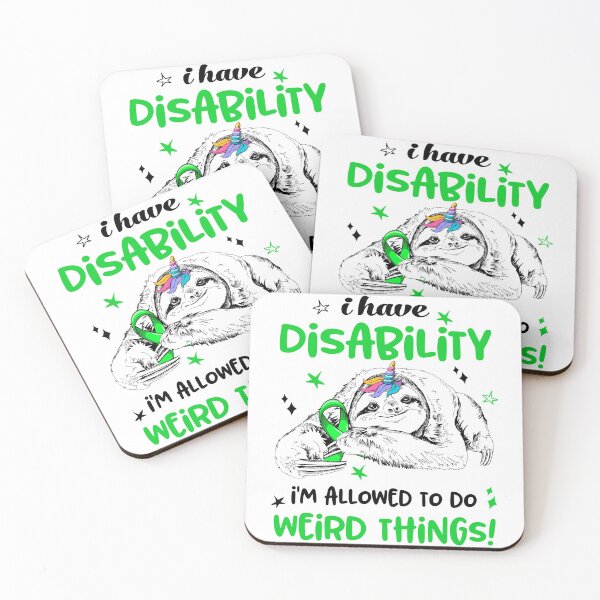 Item preview, I have Disability i'm allowed to do Weird Things designed and sold by ElizabethS809.