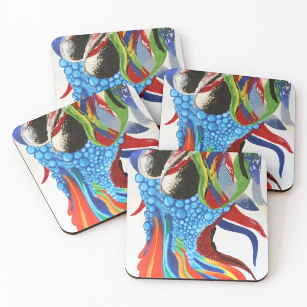 Item preview, A mystical woman's torso, bubbles torso, colors and stripes designed and sold by univkat.
