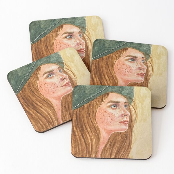Item preview, The girl with freckles  designed and sold by HananRadwan.