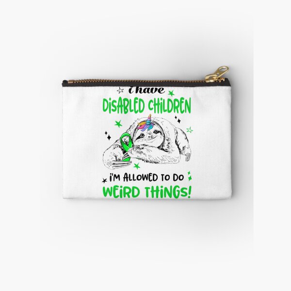 Item preview, I have Disabled Children i'm allowed to do Weird Things designed and sold by ElizabethS809.
