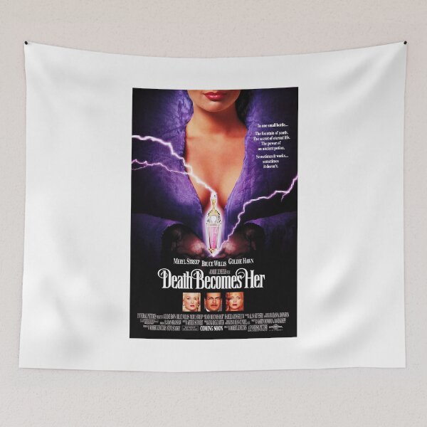 Item preview, death becoming her black comedy fantasy film poster designed and sold by RichardsMark.