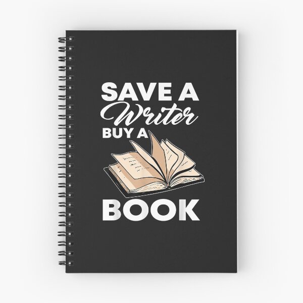 Item preview, Save A Writer Author Novelist Wordsmith Novel Writing Book designed and sold by adrianajaue.