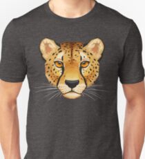Cheetah Face Unisex T-Shirt