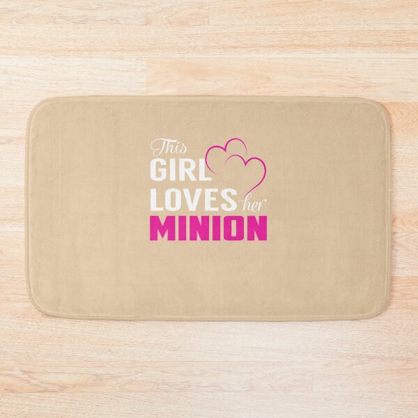 Item preview, Minion This Girl Loves Her MINION  designed and sold by MeseDania.