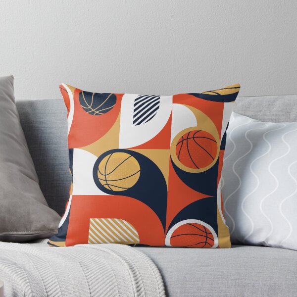 Item preview, Basketball Abstract Geometric art designed and sold by k9printart.
