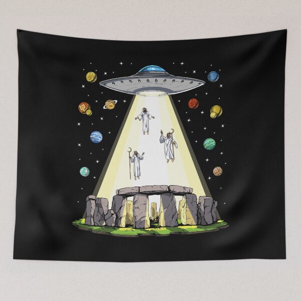 Item preview, Stonehenge Alien Abduction designed and sold by underheaven.