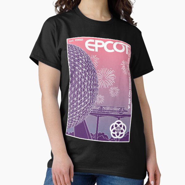 Item preview, Epcot Center (Twilight Hours) designed and sold by Cammi Friederichs.