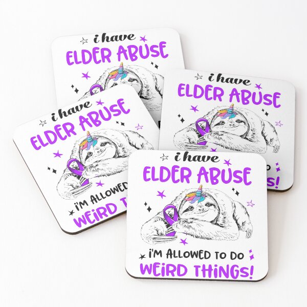 Item preview, I have Elder Abuse i'm allowed to do Weird Things designed and sold by ElizabethS809.