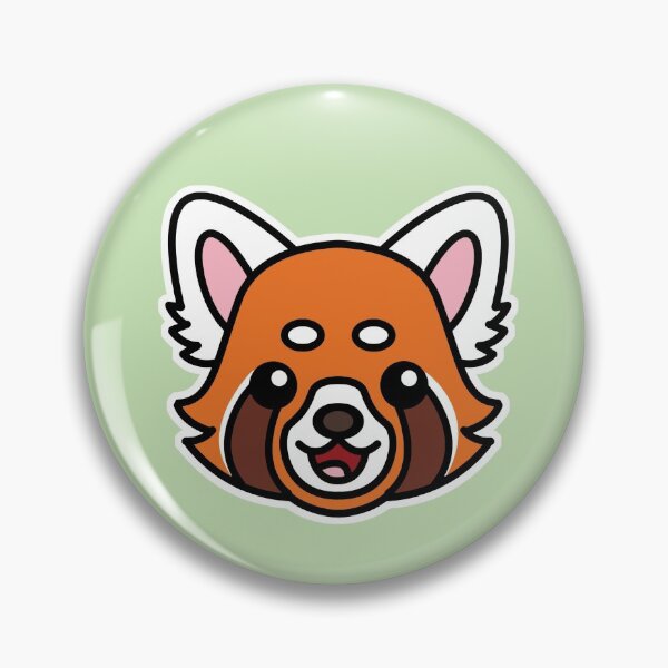 Item preview, Red panda head cute cartoon drawing designed and sold by happypapertime.