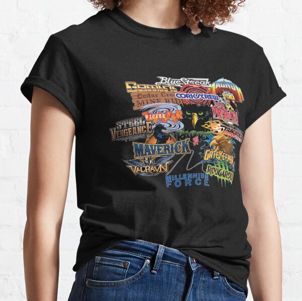 Cedar Point Roller Coaster Designer Classic T-Shirt