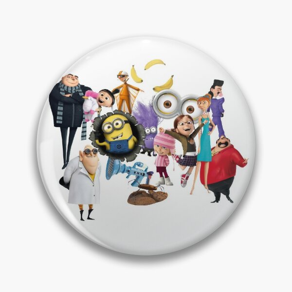 Minions and friends  Pin for Sale by PunkyCat