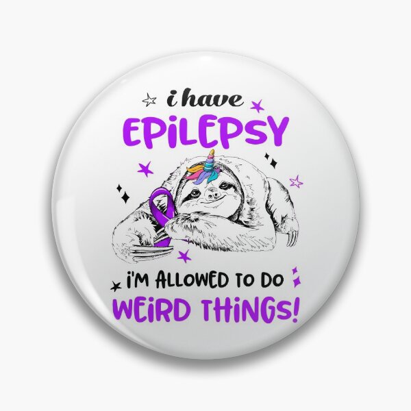 Item preview, I have Epilepsy i'm allowed to do Weird Things designed and sold by ElizabethS809.