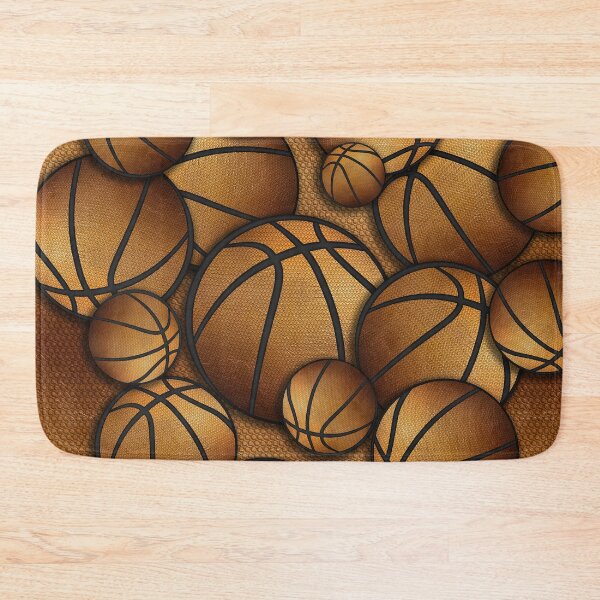 Item preview, Bronze Basketballs pattern designed and sold by k9printart.