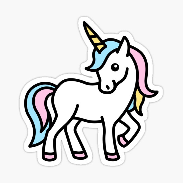 Download Unicorn Line Drawing Picture | Wallpapers.com