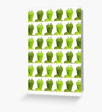 Kermit the Frog Greeting Card