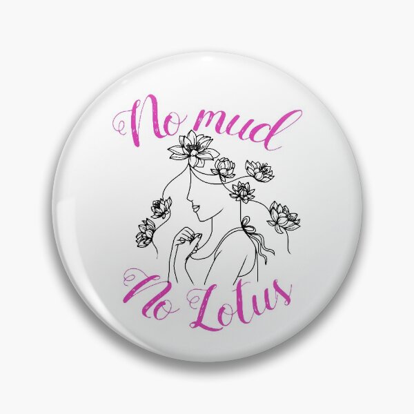 Item preview, No Mud No Lotus Yoga Meditation Quote designed and sold by JapanBubble.